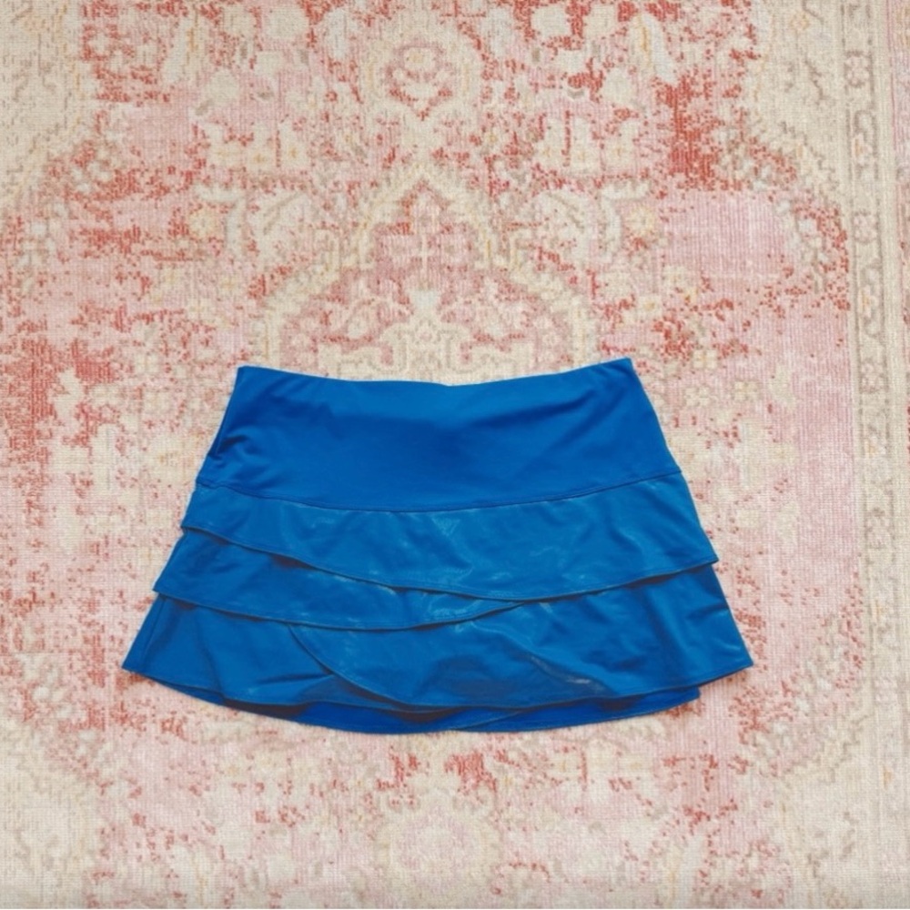 Lucky in Love Blue Pickleball or Tennis Skirt size Medium.